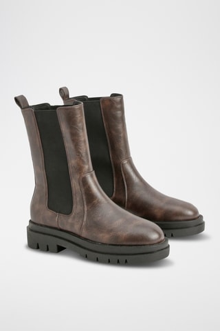 Bottines Chelsea - Marron