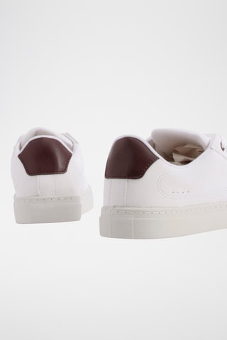 Baskets - Bordeaux et blanc
