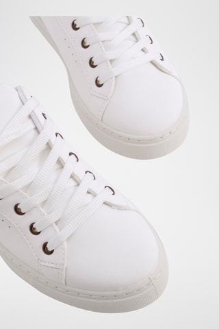 Baskets - Bordeaux et blanc