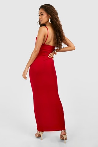 Robe longue - Rouge