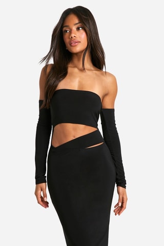 Robe longue - Noir