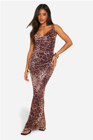 Robe longue - Marron