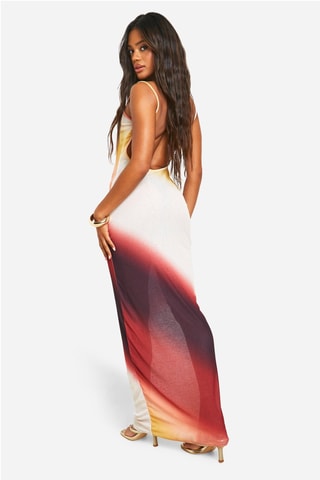 Robe longue - Rouge