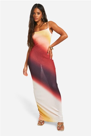 Robe longue - Rouge