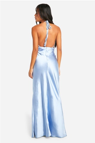 Robe longue - Bleu