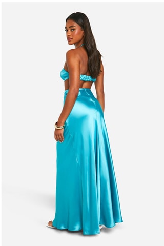 Robe longue - Turquoise
