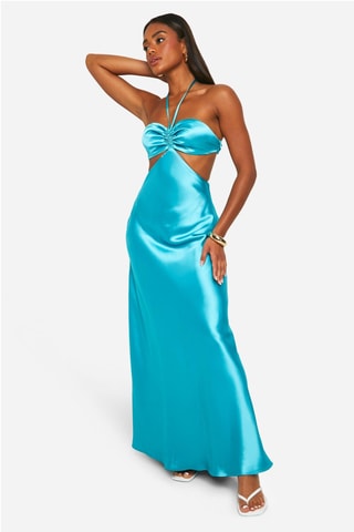 Robe longue - Turquoise