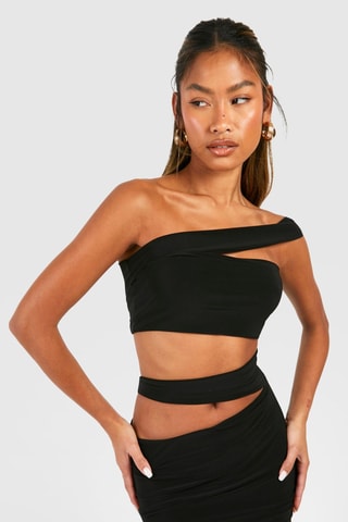 Robe asymétrique - Noir