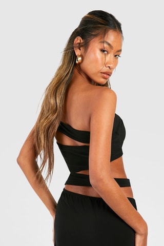 Robe asymétrique - Noir