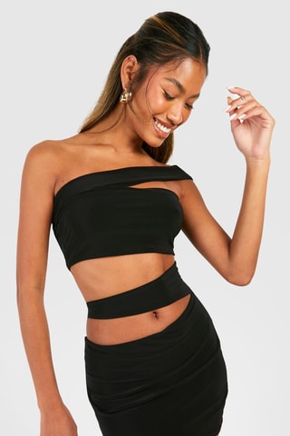 Robe asymétrique - Noir