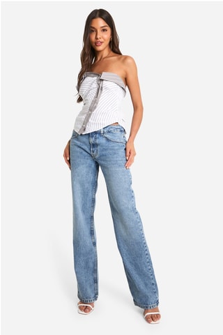 Top bustier - Blanc