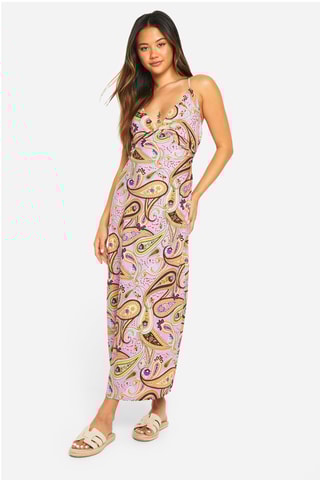 Robe midi - Rose