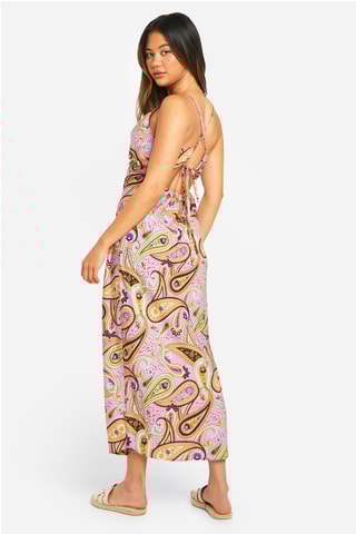 Robe midi - Rose