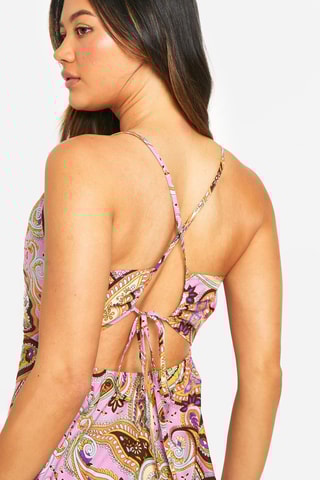 Robe midi - Rose