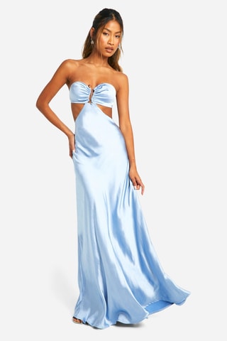 Robe bustier - Bleu