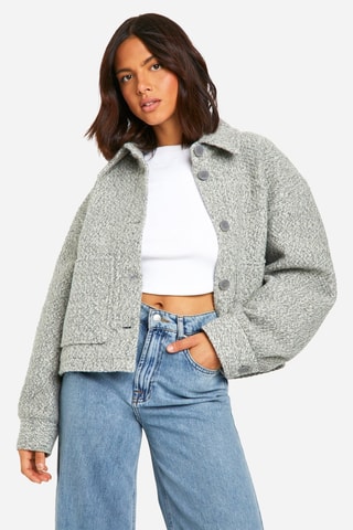 Veste en laine - Gris