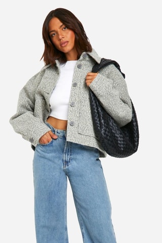 Veste en laine - Gris