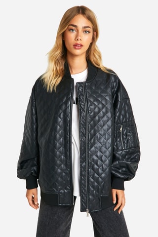Bomber oversize - Noir