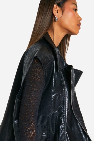 Gilet oversize - Noir