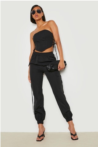Pantalon cargo - Noir