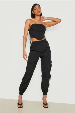 Pantalon cargo - Noir