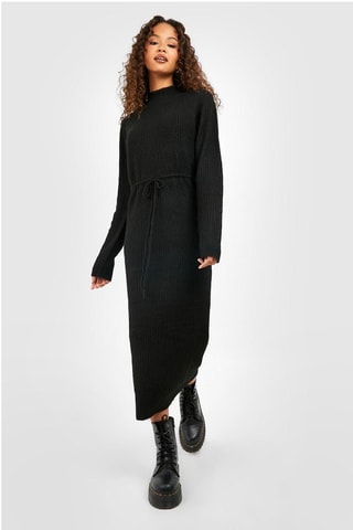 Robe midi - Noir