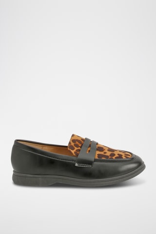 Mocassins - Noir et marron