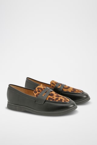 Mocassins - Noir et marron