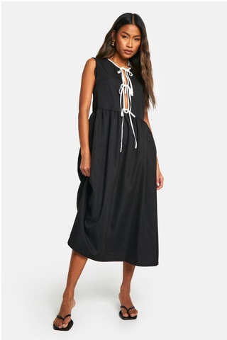 Robe midi - Noir