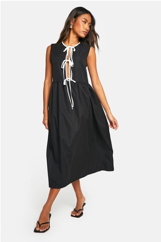 Robe midi - Noir