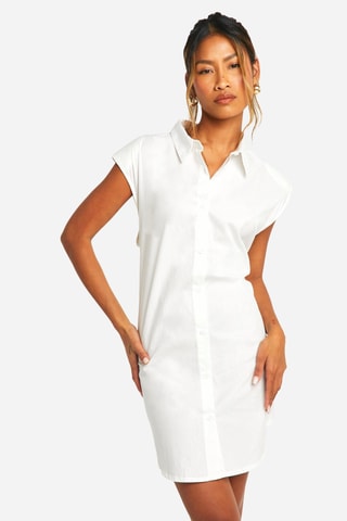 Robe chemise - Blanc