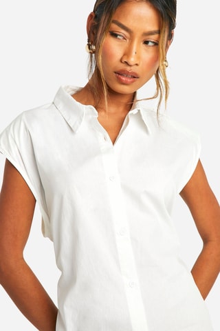 Robe chemise - Blanc
