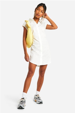 Robe chemise - Blanc