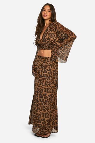 Crop top - Marron