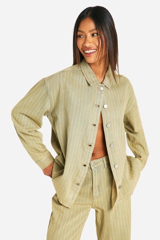 Chemisier oversize - Beige
