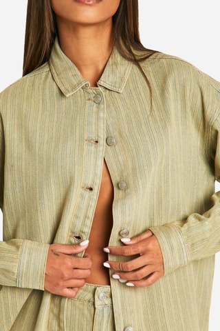 Chemisier oversize - Beige