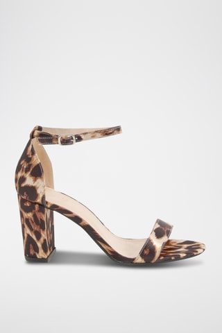 Sandales à talons - Marron