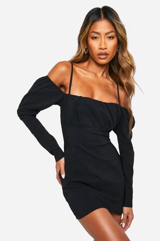Robe fourreau - Noir