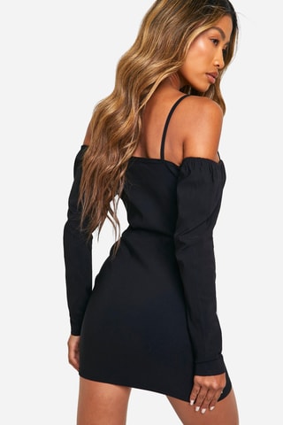 Robe fourreau - Noir