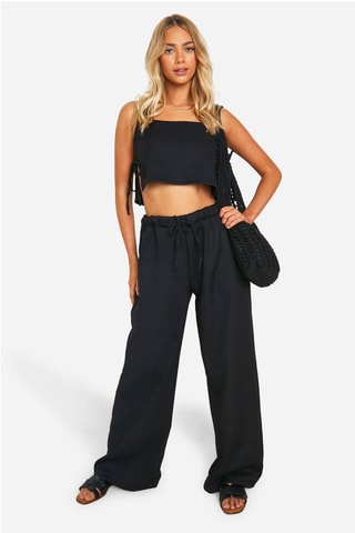 Crop top - Noir
