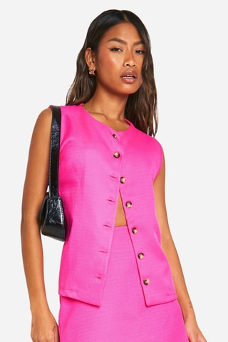 Gilet sans manches - Rose
