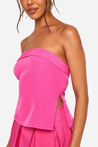 Top bustier - Rose