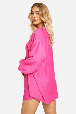 Chemisier relaxed et short relaxed - Rose
