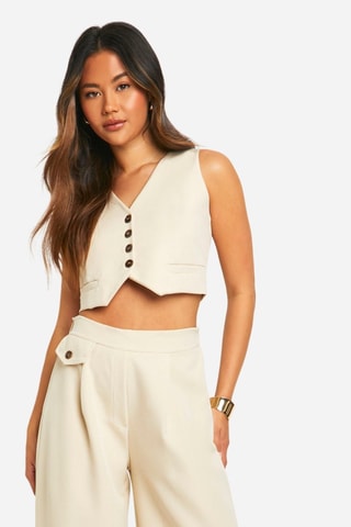 Gilet de costume - Beige