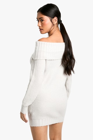 Robe pull - Gris clair