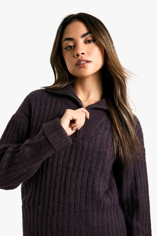 Pull et minijupe - Violet