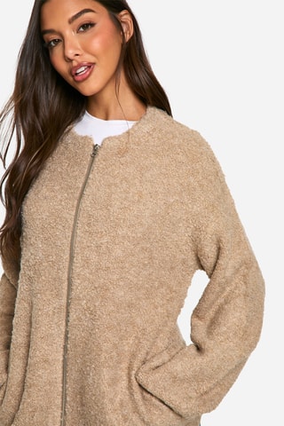 Veste oversize - Camel