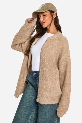 Veste oversize - Camel