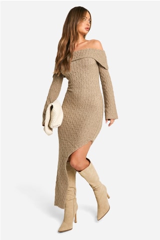 Robe longue - Beige