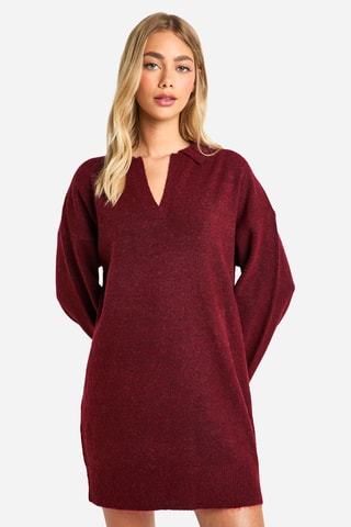 Robe pull - Bordeaux